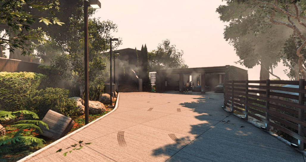MANSION MODERN WOOD HOUSE