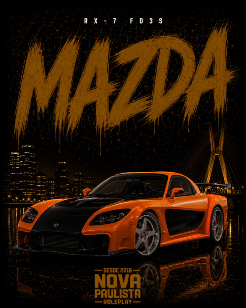 Mazda RX-7 FD3S || Veiculo Unico ||